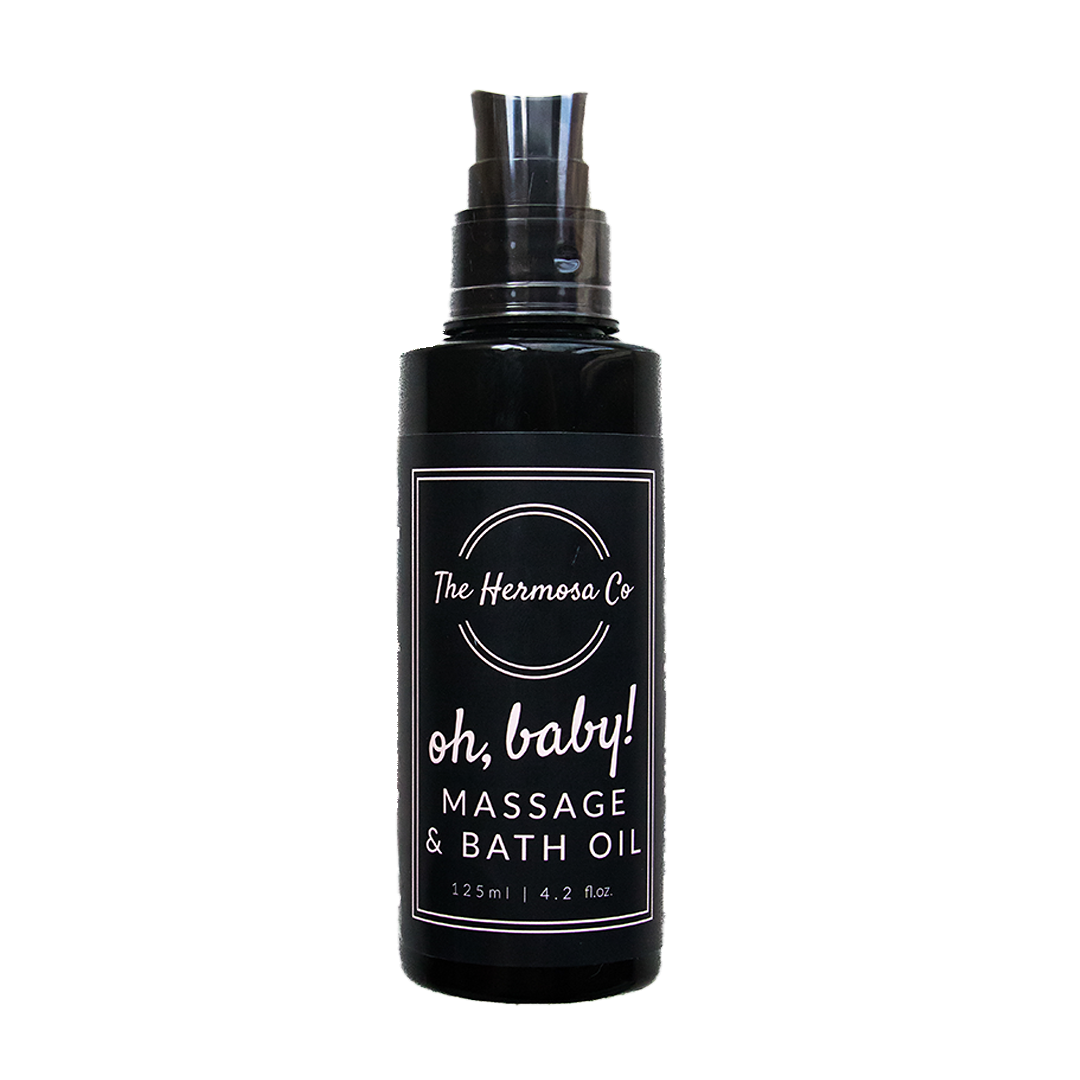 The Hermosa Co Baby Massage & Bath Oil