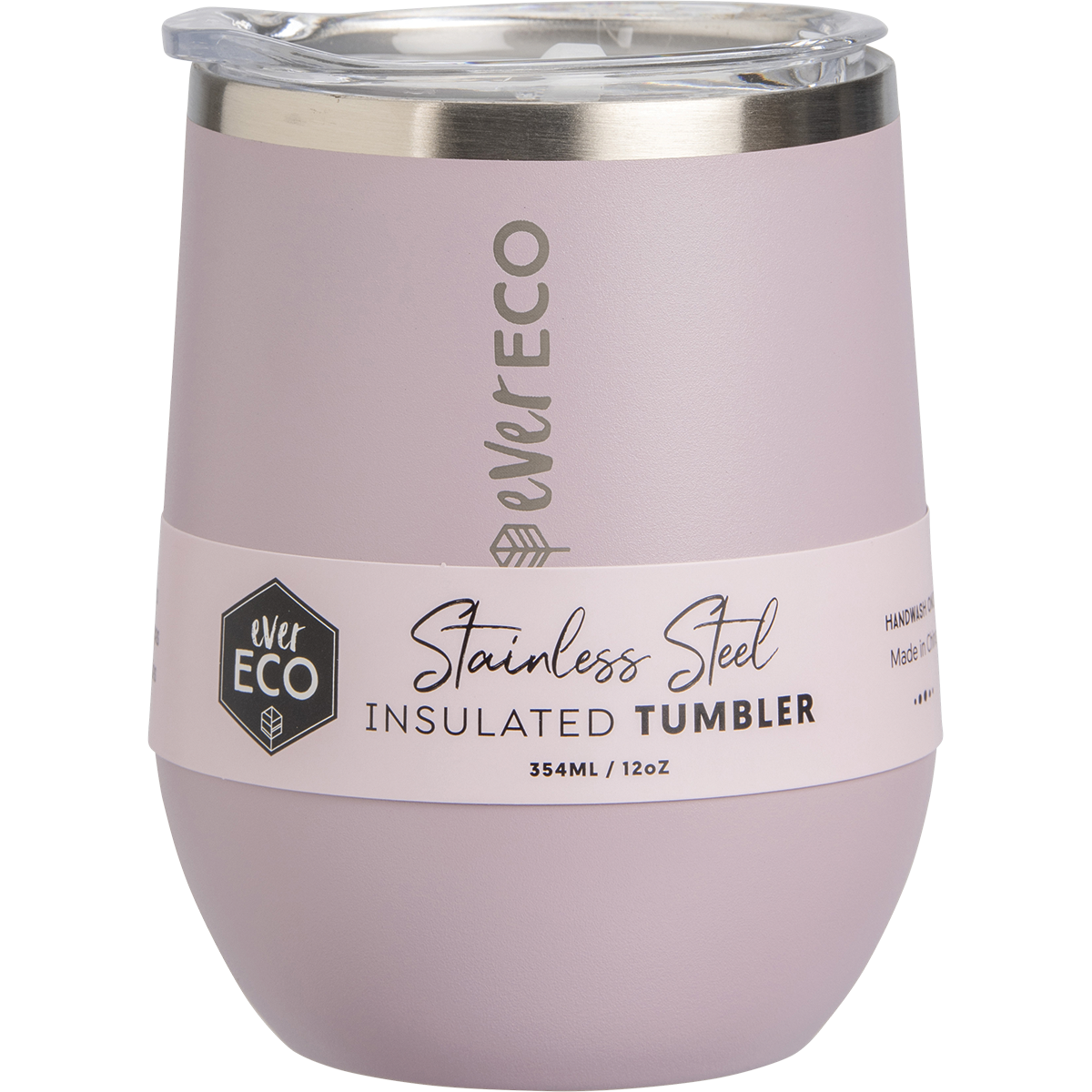 Ever-Eco-Stainless-Steel-Insulated-Tumbler-354ml-Lilac
