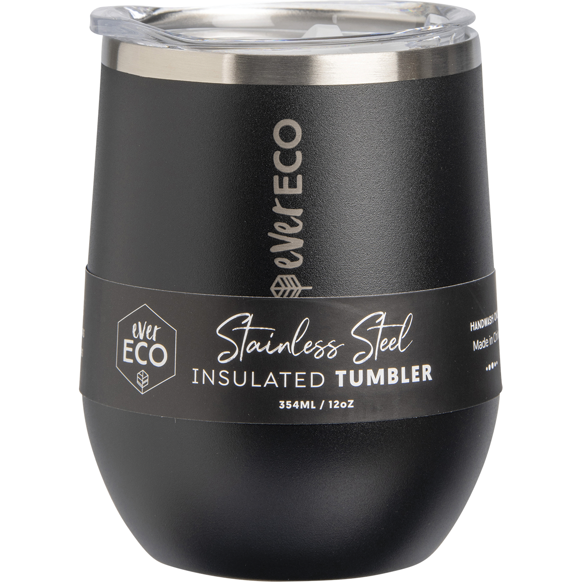 Ever-Eco-Stainless-Steel-Insulated-Tumbler-354ml-Onyx