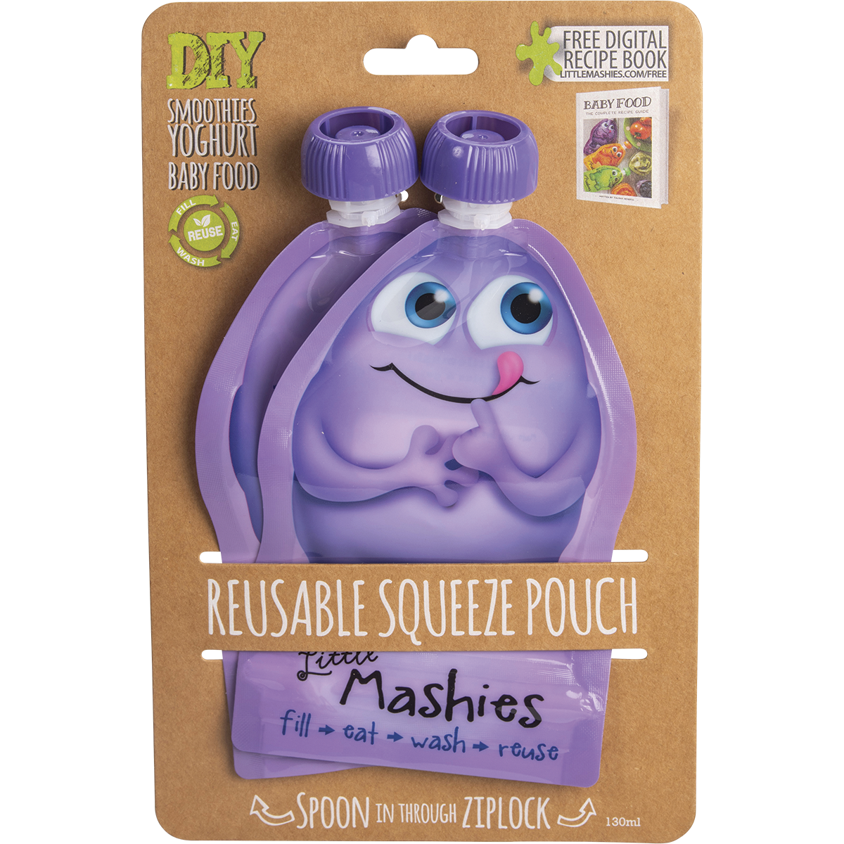 Little-Mashies-Reusable-Squeeze-Pouch-2-Pack-Purple